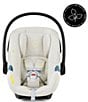 Cybex Aton G Swivel Infant Car Seat & Base, Color:Seashell Beige - Image 2
