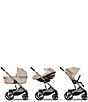 Cybex Balios S Lux Stroller + Balios Fold Cot + Cloud G Pro Infant Car Seat Travel System - Image 3