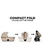 Cybex Balios S Lux Stroller + Balios Fold Cot + Cloud G Pro Infant Car Seat Travel System - Image 5