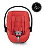 Cybex Cloud G Lux SensorSafe™ Car Seat, Hibiscus Red - Image 3