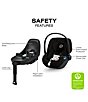 Cybex Cloud G Pro Comfort Extend Infant Car Seat, Color:Moon Black - Image 3