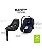 Cybex Cloud G Pro Comfort Extend Infant Car Seat, Color:Ocean Blue - Image 3