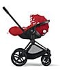 Cybex Cloud Q SensorSafe™ Infant Car Seat, Petticoat Red - Image 4