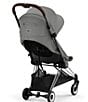 Cybex Coya Compact Lightweight Stroller, Color:Chrome/Mirage Grey - Image 4