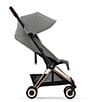 Cybex Coya Compact Lightweight Stroller, Color:Rose Gold/Mirage Grey - Image 3