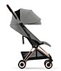Cybex Coya Compact Lightweight Stroller, Color:Rose Gold/Mirage Grey - Image 4