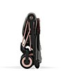 Cybex Coya Compact Lightweight Stroller, Color:Rose Gold/Mirage Grey - Image 9