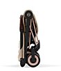 Cybex Coya Compact Lightweight Stroller, Color:Rose Gold/Cozy Beige - Image 8