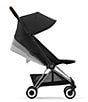 Cybex Coya Compact Lightweight Stroller, Color:Chrome/Sepia Black - Image 5