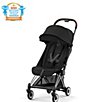 Cybex Coya Compact Lightweight Stroller, Color:Chrome/Sepia Black - Image 11