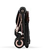 Cybex Coya Compact Lightweight Stroller, Color:Rose Gold/Sepia Black - Image 10