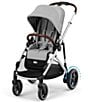 Cybex E-Gazelle S Electronic Assist Stroller, Color:Silver Frame/Stone Grey - Image 1