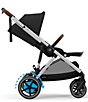 Cybex E-Gazelle S Electronic Assist Stroller, Color:Silver Frame/Moon Black - Image 3