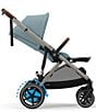 Cybex E-Gazelle S Electronic Assist Stroller, Color:Taupe Frame/Stormy Blue - Image 3