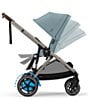 Cybex E-Gazelle S Electronic Assist Stroller, Color:Taupe Frame/Stormy Blue - Image 4