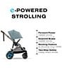 Cybex E-Gazelle S Electronic Assist Stroller, Color:Taupe Frame/Stormy Blue - Image 6