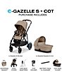 Cybex e-Gazelle S Stroller + Gazelle S Cot Bundle - Image 4