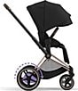 Cybex E-Priam 2 Stroller, Color:Rose Gold/Sepia Black - Image 2