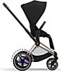 Cybex E-Priam 2 Stroller, Color:Rose Gold/Sepia Black - Image 3
