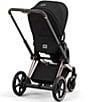 Cybex E-Priam 2 Stroller, Color:Rose Gold/Sepia Black - Image 4
