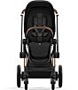 Cybex E-Priam 2 Stroller, Color:Rose Gold/Sepia Black - Image 6