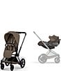 Cybex e-Priam Stroller + Cloud T Infant Car Seat Travel System - Image 2