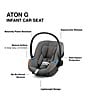 Cybex EOS Stroller & Aton G Infant Car Seat Travel System, Color:Lava Grey/Black Frame - Image 4