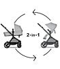 Cybex EOS Stroller & Aton G Infant Car Seat Travel System, Color:Lava Grey/Black Frame - Image 6