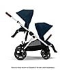 Cybex Gazelle S 2nd Seat Unit, Color:Ocean Blue (Silver Frame) - Image 5