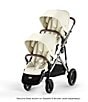 Cybex Gazelle S 2nd Seat Unit, Color:Seashell Beige - Image 5