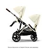 Cybex Gazelle S 2nd Seat Unit, Color:Seashell Beige - Image 11