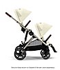Cybex Gazelle S 2nd Seat Unit, Color:Seashell Beige - Image 12