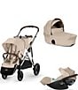 Cybex GAZELLE S Stroller + GAZELLE Fold Cot + CLOUD G Pro Travel System - Image 1