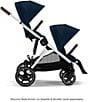 Cybex Gazelle S Stroller, Color:Ocean Blue (Silver frame) - Image 3