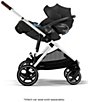 Cybex Gazelle S Stroller, Color:Moon Black(Silver Frame) - Image 12