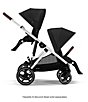 Cybex Gazelle S Stroller, Color:Moon Black(Silver Frame) - Image 17