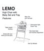 Cybex Lemo 2 High Chair 3-in-1 Set - Image 6