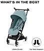 Cybex Libelle 2 Ultra Light Weight Travel Stroller, Color:Stormy Blue - Image 2