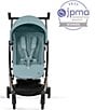 Cybex Libelle 2 Ultra Light Weight Travel Stroller, Color:Stormy Blue - Image 4