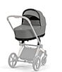 Cybex Lux Carry Cot for Priam 4 & E-Priam 2 Strollers, Color:Mirage Grey - Image 2