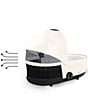 Cybex Mios 3 Lux Carry Cot, Color:Off White - Image 4
