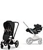 Cybex PRIAM Stroller + CLOUD T Infant Car Seat Travel System - Image 1