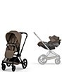 Cybex PRIAM Stroller + CLOUD T Infant Car Seat Travel System - Image 1