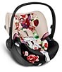 Color:Spring Blossom Light/Light Beige - Image 1 - Spring Blossom Cloud Q with SensorSafe™ Infant Car Seat