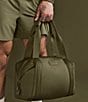 Dagne Dover Landon Large Carryall Satchel Duffle Bag, 16.5#double;, Color:Dark Moss - Image 8