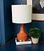 Color:Orange - Image 2 - Classic Ceramic Table Lamp