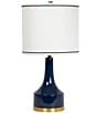 Color:Navy - Image 1 - Classic Ceramic Table Lamp