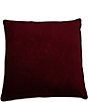Color:Crimson - Image 1 - Pillow Oversized Velvet Reversible Square Pillow