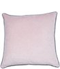 Color:Blush - Image 1 - Pillow Oversized Velvet Reversible Square Pillow