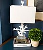 Color:White - Image 2 - White Coral Table Lamp